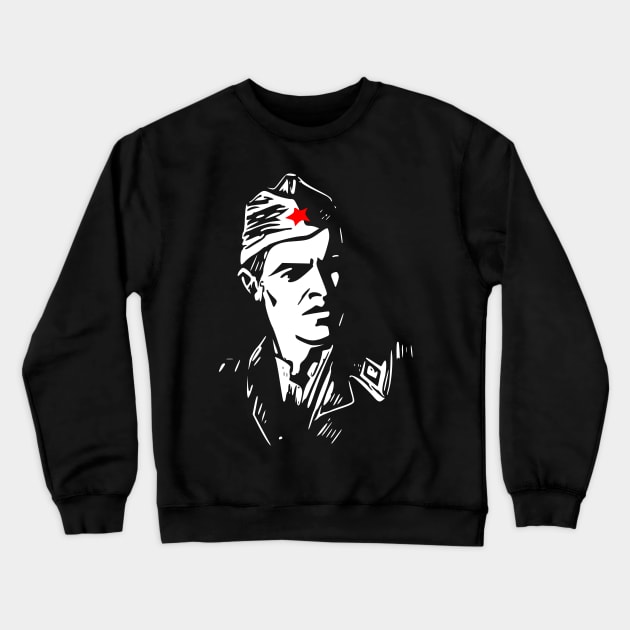 Rebel Commander Crewneck Sweatshirt by snespix